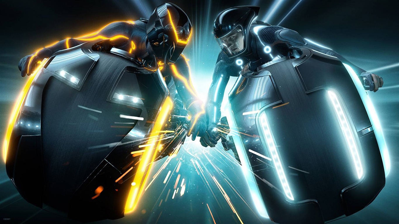 Tron Dědictví HD tapetu #3 - 1366x768