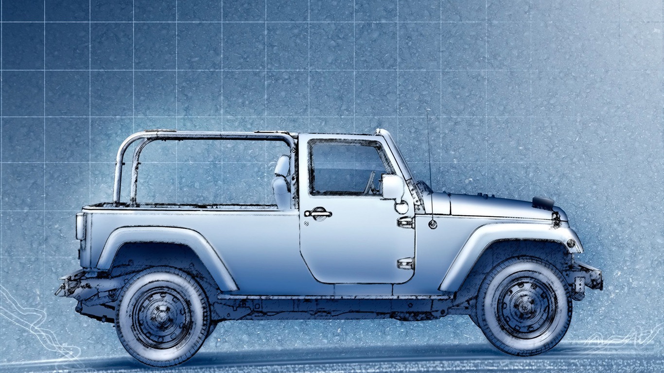 Jeep wallpaper album (3) #9 - 1366x768