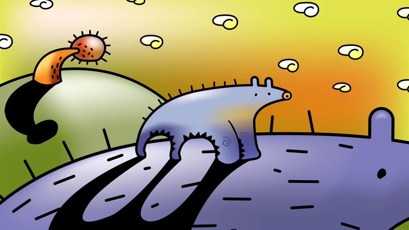 Blurburger 高清壁紙(二) #2 - 1366x768