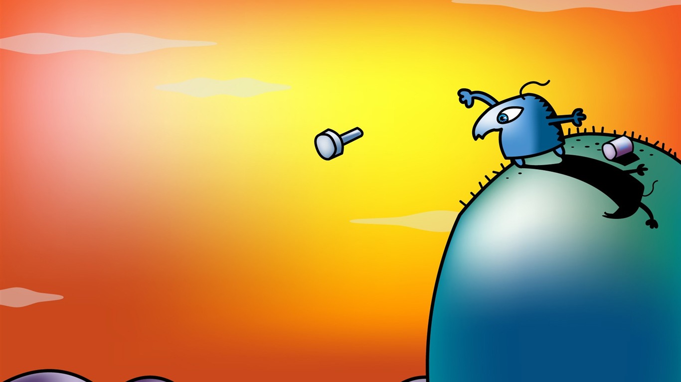 Blurburger 高清壁紙(二) #3 - 1366x768