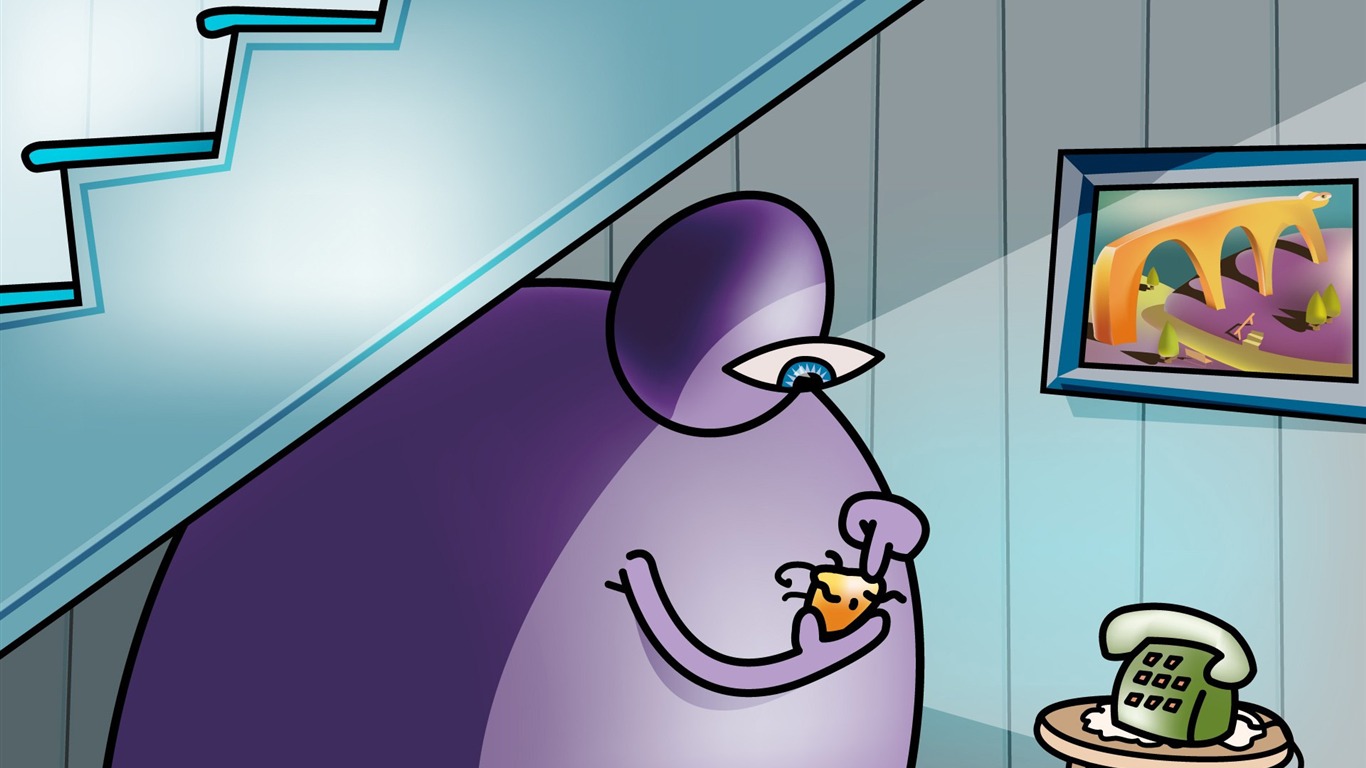 Blurburger 高清壁紙(二) #5 - 1366x768