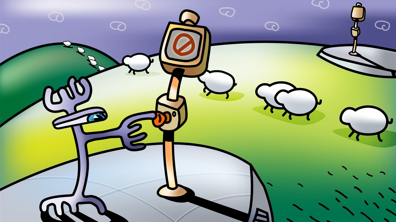 Blurburger 高清壁紙(二) #10 - 1366x768
