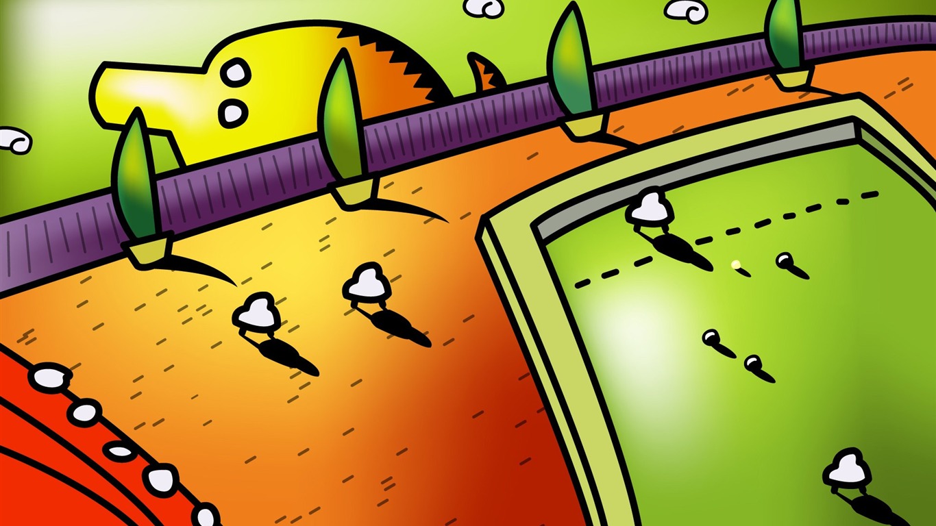 Blurburger 高清壁紙(二) #15 - 1366x768