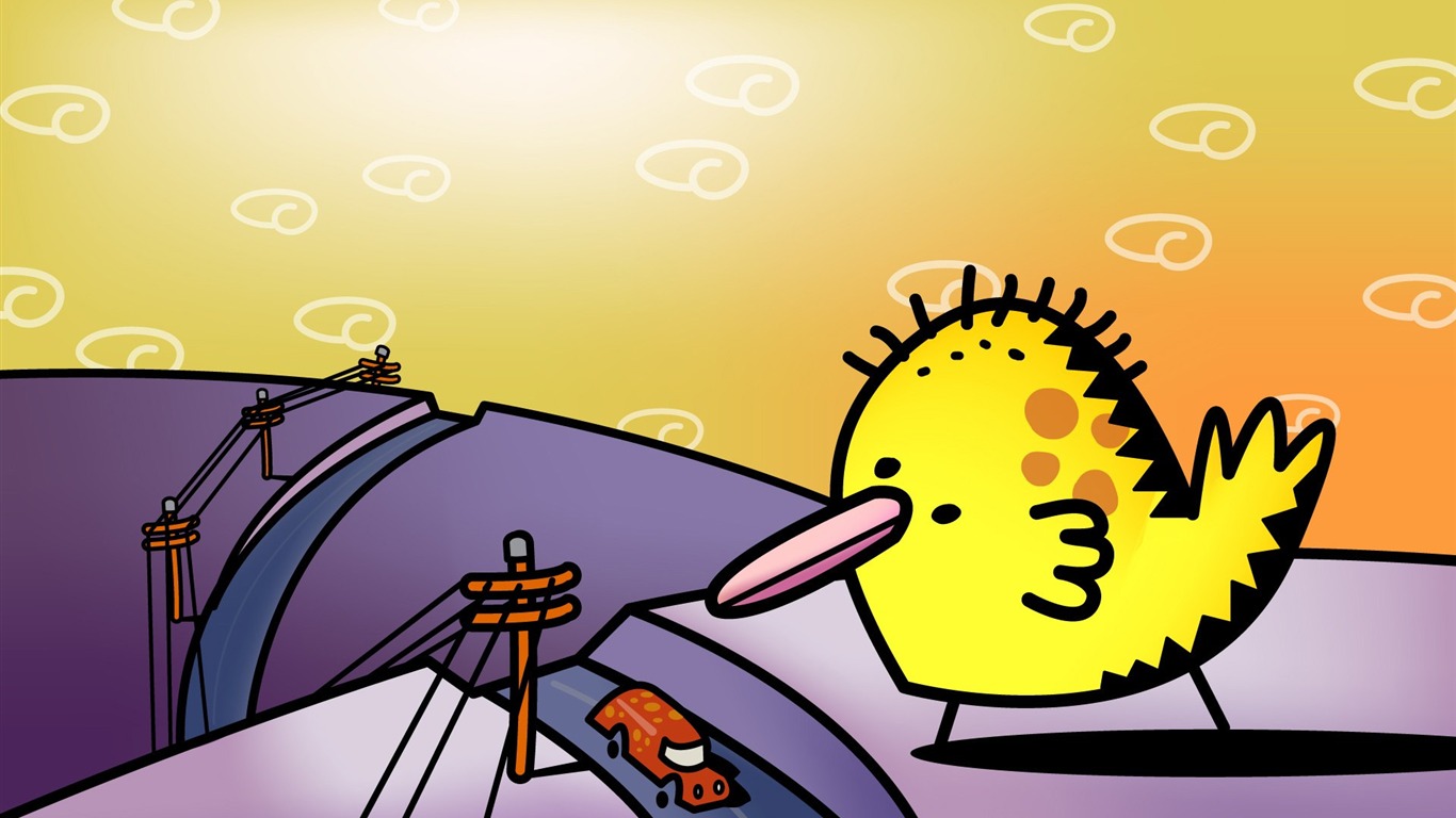 Blurburger 高清壁紙(二) #19 - 1366x768