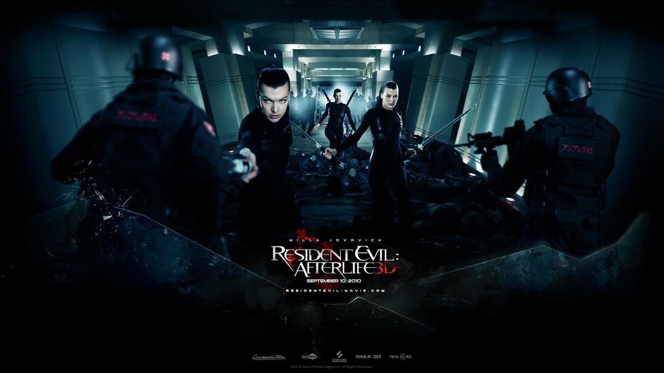 Resident Evil: Afterlife 生化危机4: 来生 高清壁纸15 - 1366x768