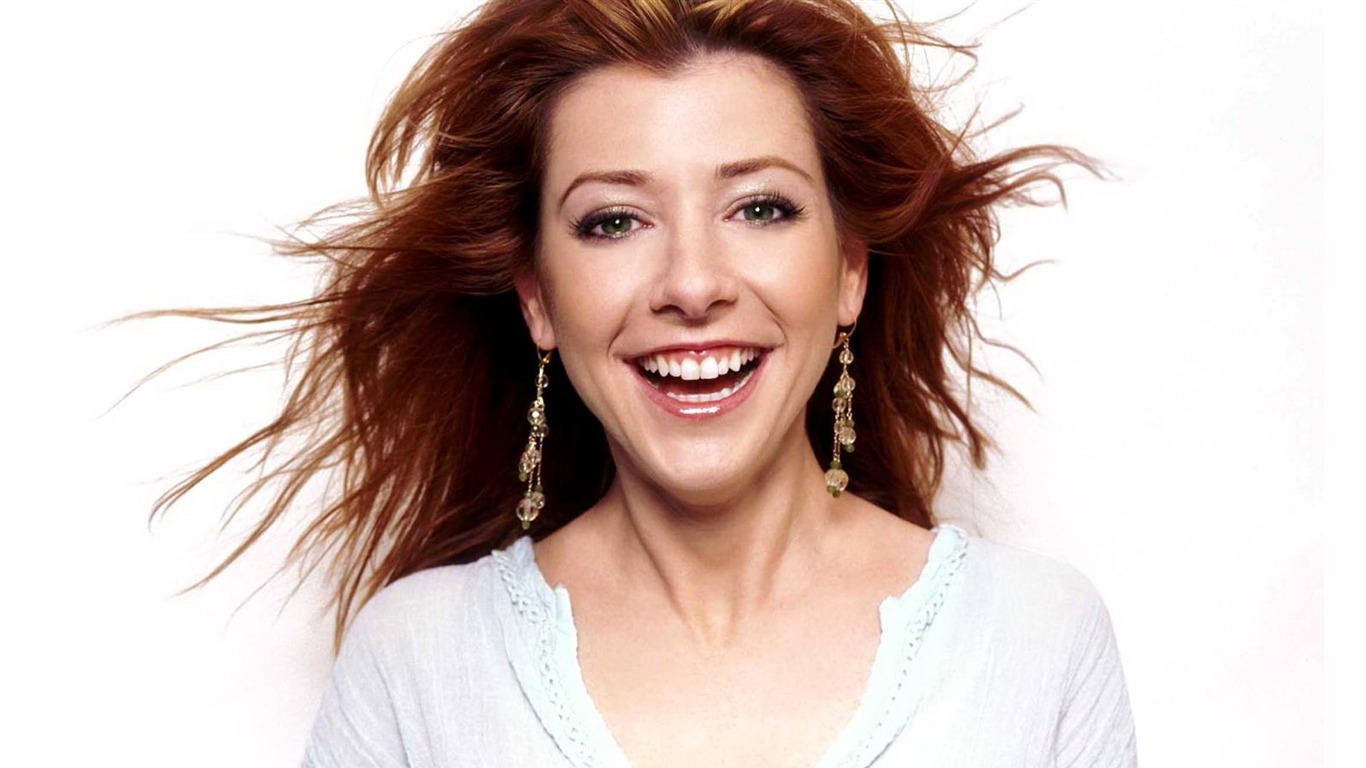 Alyson Hannigan 艾麗森·漢妮根 美女壁紙 #4 - 1366x768