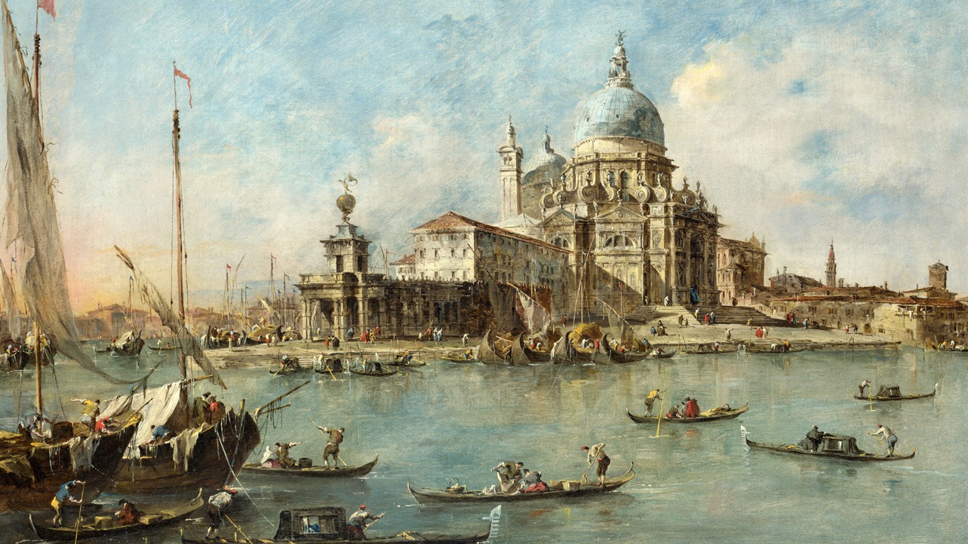 Londýnské Národní galerie wallpaper (6) #1 - 1366x768