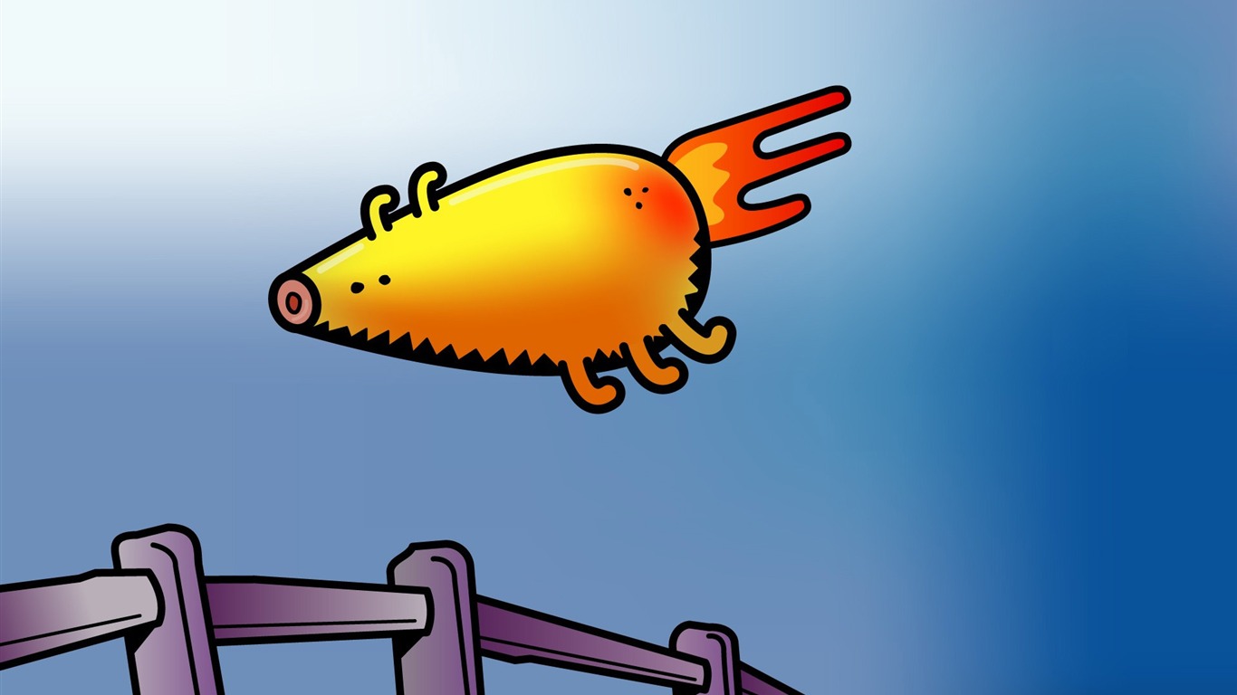 Blurburger 高清壁紙(三) #8 - 1366x768