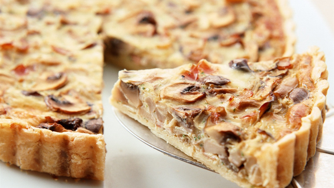 Gourmet večeře tapety (2) #20 - 1366x768