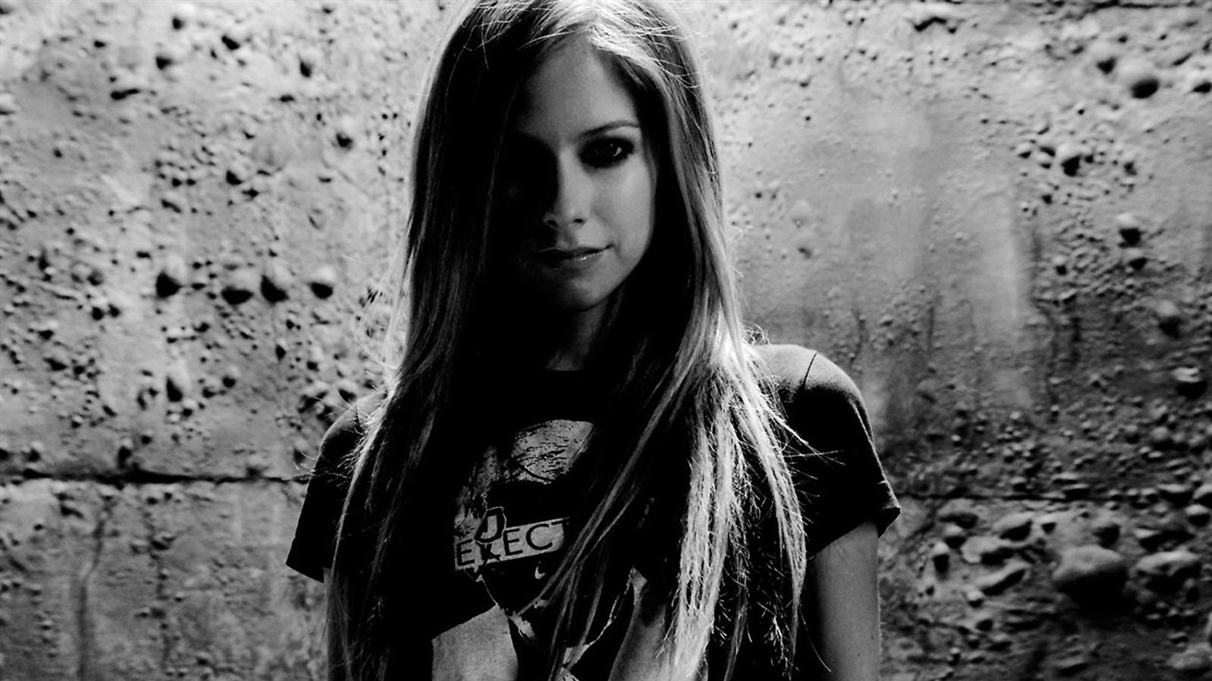 Avril Lavigne krásnou tapetu (3) #10 - 1366x768