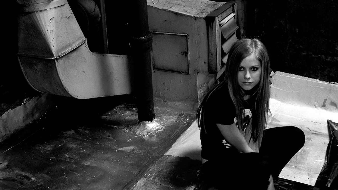 Avril Lavigne hermoso fondo de pantalla (3) #13 - 1366x768