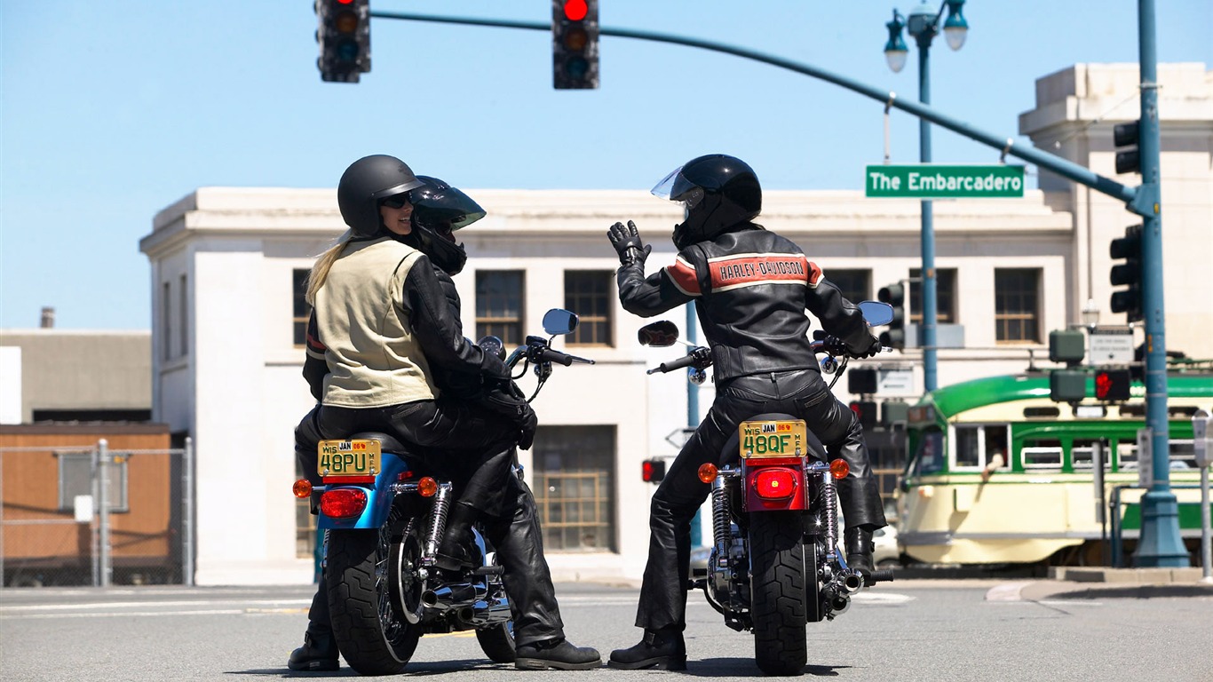 Album d'écran Harley-Davidson (3) #1 - 1366x768