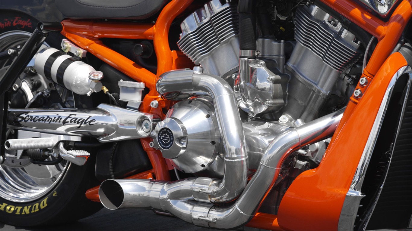 Harley-Davidson Wallpaper Album (3) #10 - 1366x768