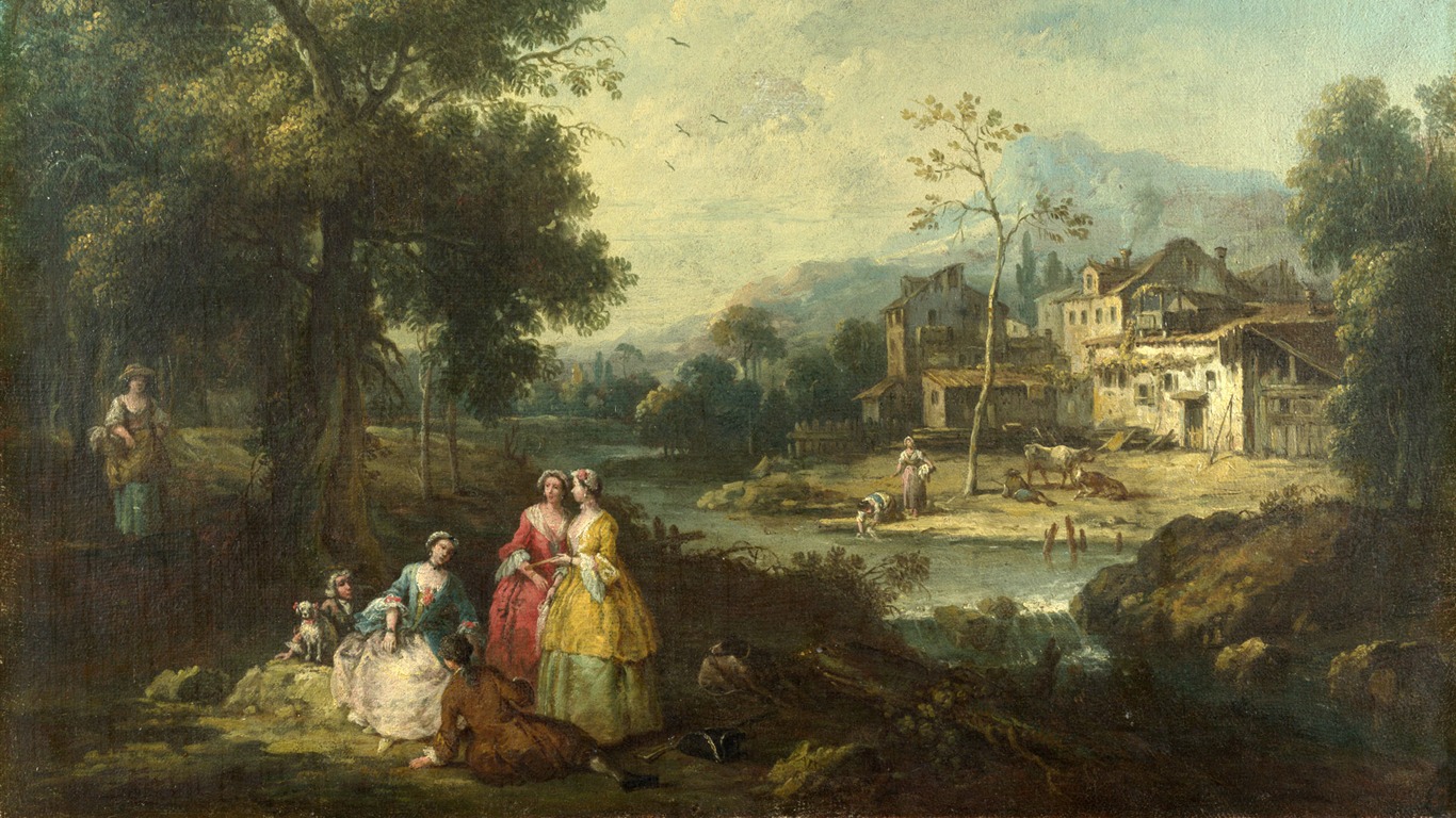 Londýnské Národní galerie wallpaper (7) #11 - 1366x768