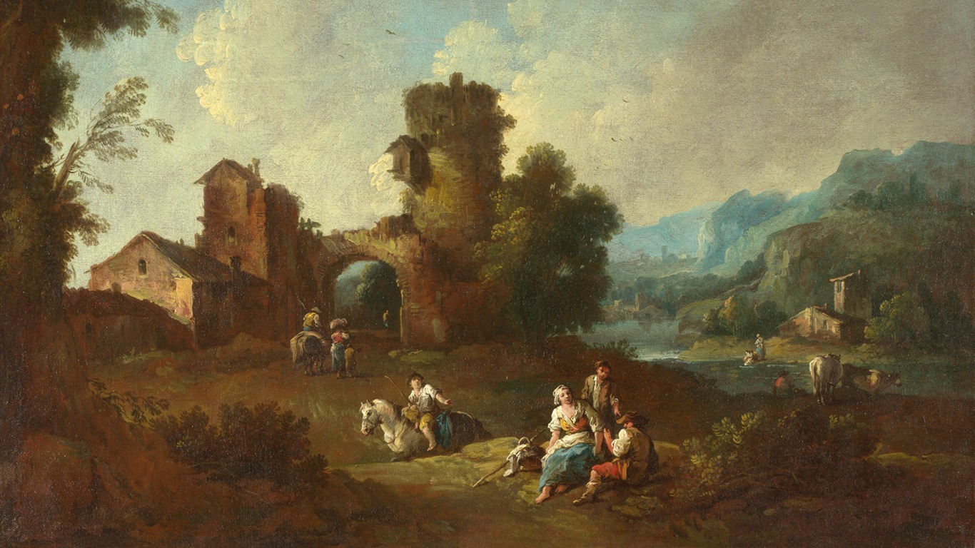 Londýnské Národní galerie wallpaper (7) #12 - 1366x768