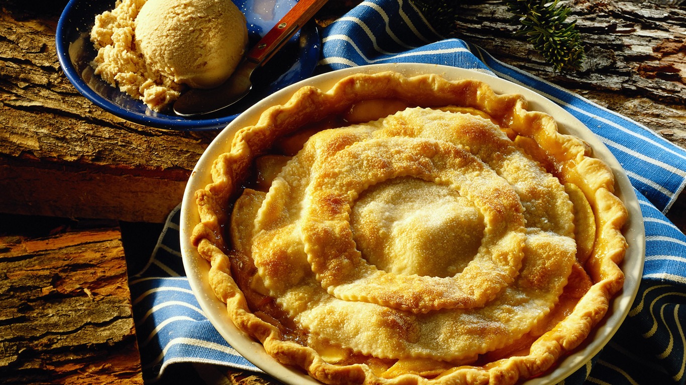 Gourmet večeře tapety (3) #17 - 1366x768