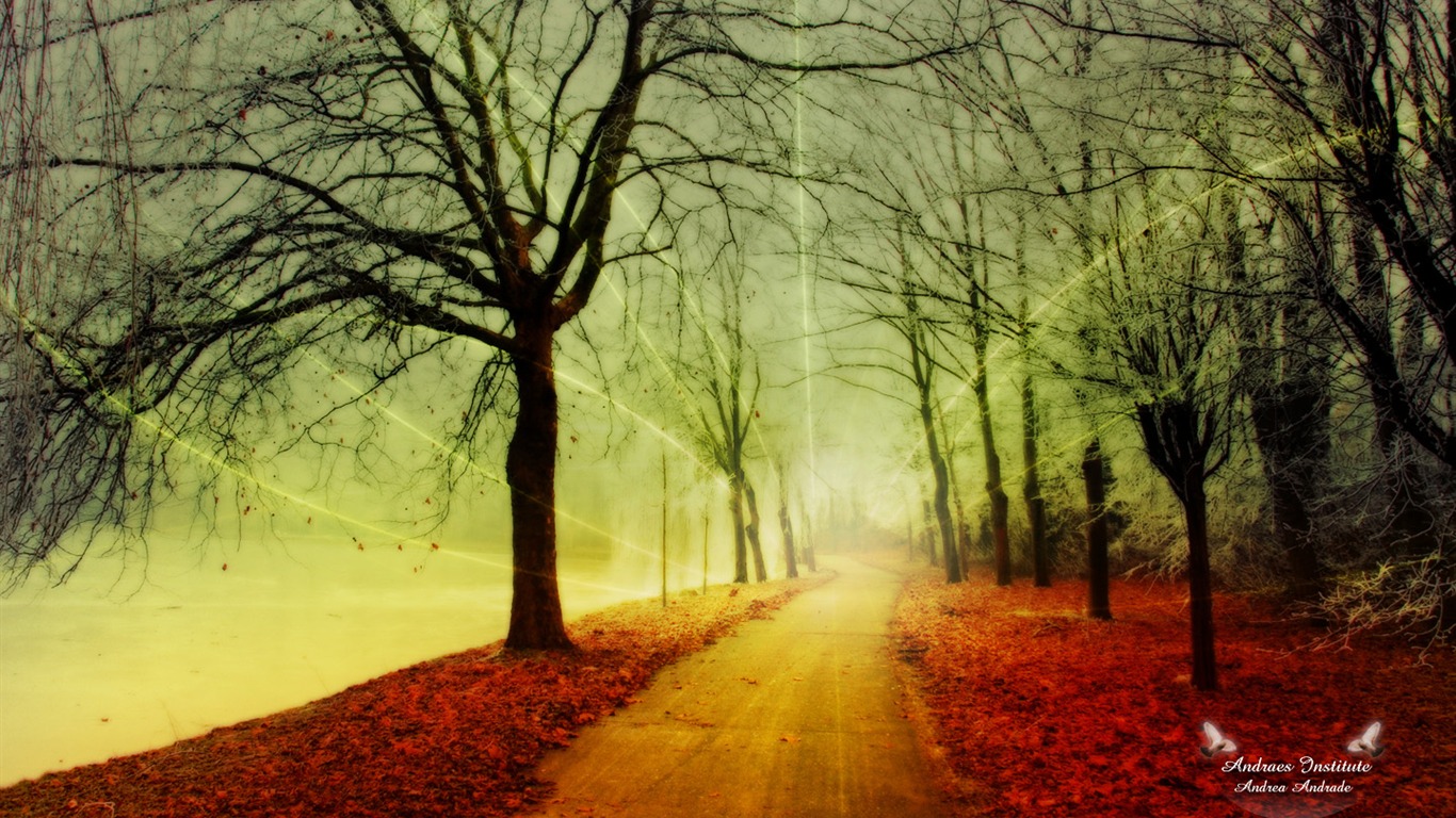 Krásně poskytnuté Krajina tapety (9) #4 - 1366x768
