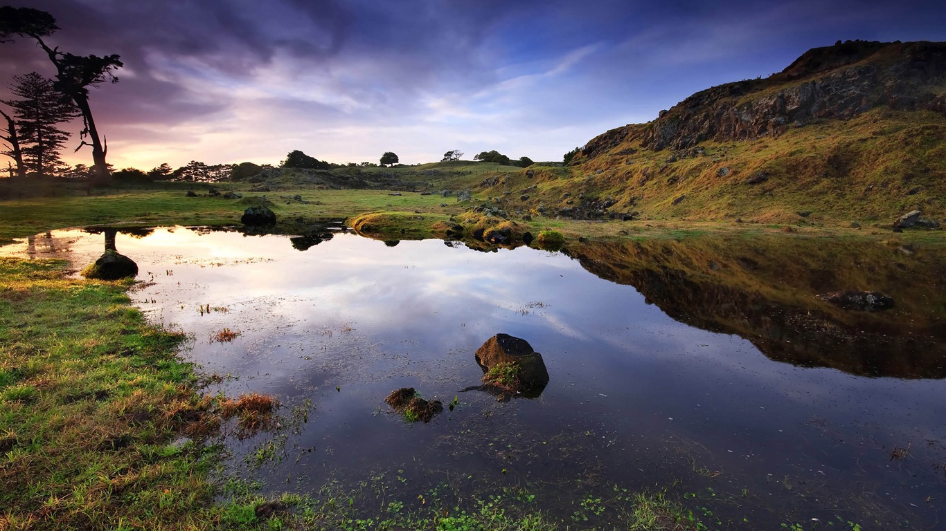 fondos de escritorio de gran paisaje pintoresco (1) #19 - 1366x768