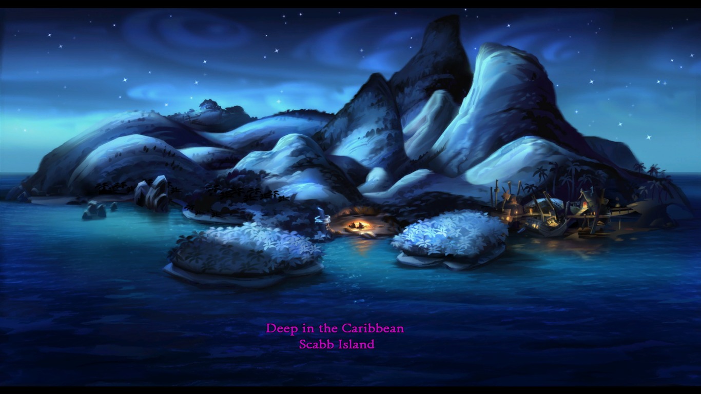 Monkey Island hra wallpaper #3 - 1366x768