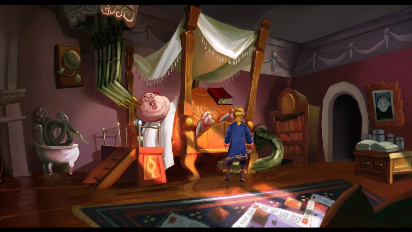 Monkey Island game wallpaper #4 - 1366x768