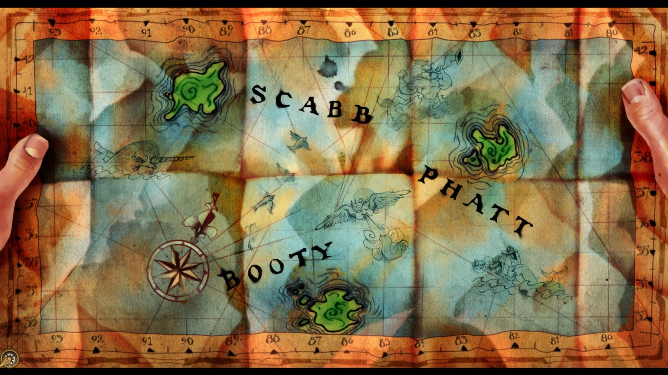 Monkey Island game wallpaper #18 - 1366x768