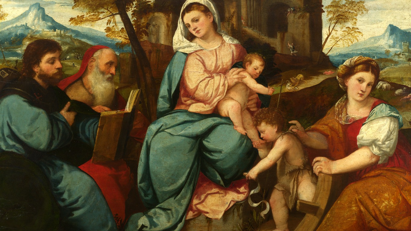 London's National Gallery wallpaper (12) #17 - 1366x768