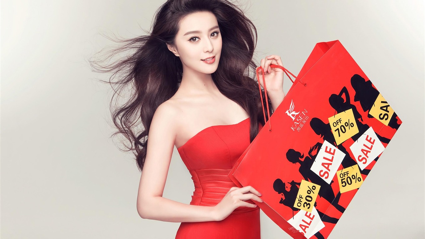 Fan Bingbing foto HD tapetu #8 - 1366x768