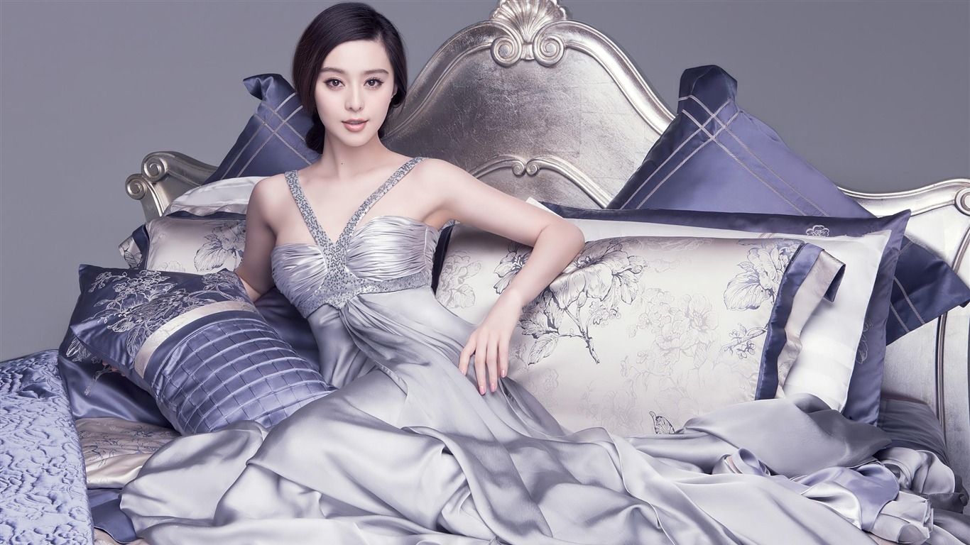 팬 Bingbing 사진의 HD 벽지 #11 - 1366x768