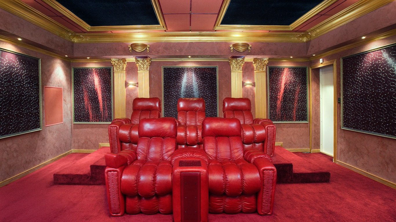 Home Theater wallpaper (1) #6 - 1366x768