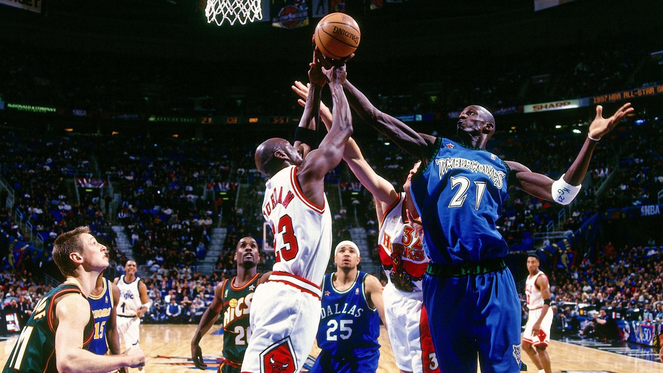 Kevin Garnett fond d'écran (2) #14 - 1366x768