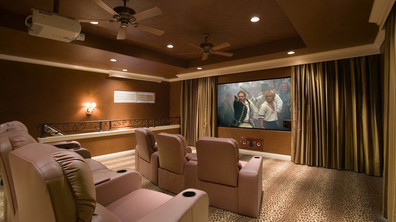 Home Theater Wallpaper (2) #2 - 1366x768