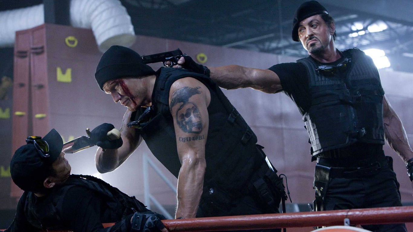 The Expendables 敢死隊 高清壁紙 #1 - 1366x768