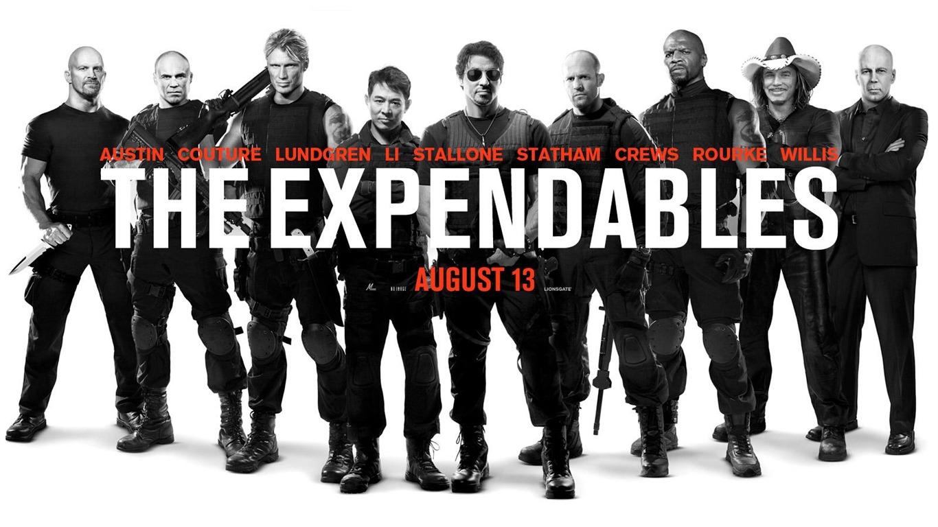 The Expendables 敢死隊 高清壁紙 #15 - 1366x768