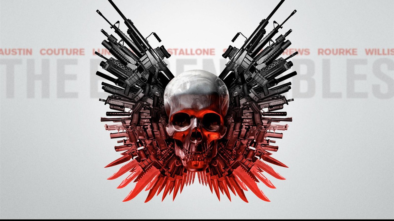 the expendables 敢死队 高清壁纸 #16 - 1366x768