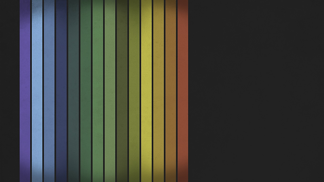 超大炫彩色彩背景 壁紙(二) #11 - 1366x768