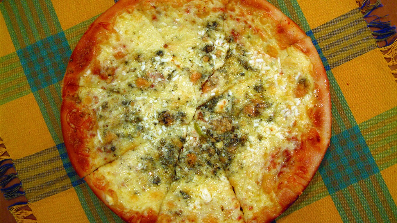 Fond d'écran Alimentation Pizza (1) #15 - 1366x768