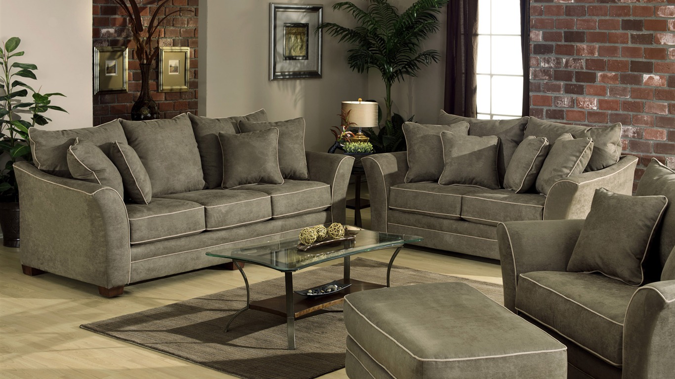Living Room Photo Wallpaper (5) #7 - 1366x768