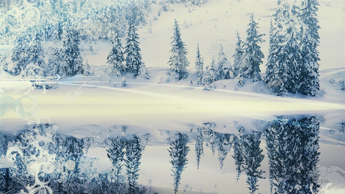 Velké krajiny tapety sbírka (7) #4 - 1366x768