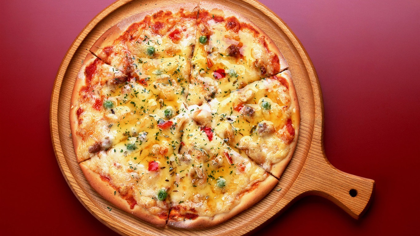 Pizza 美食壁紙(二) #3 - 1366x768