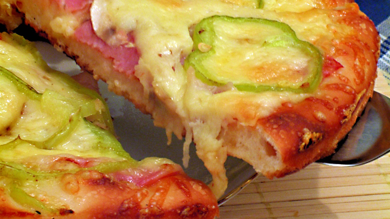 Pizza 美食壁紙(二) #9 - 1366x768