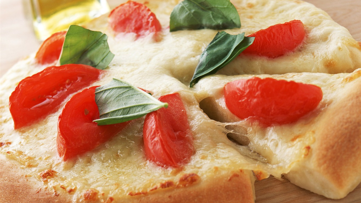 Pizza 美食壁紙(二) #11 - 1366x768