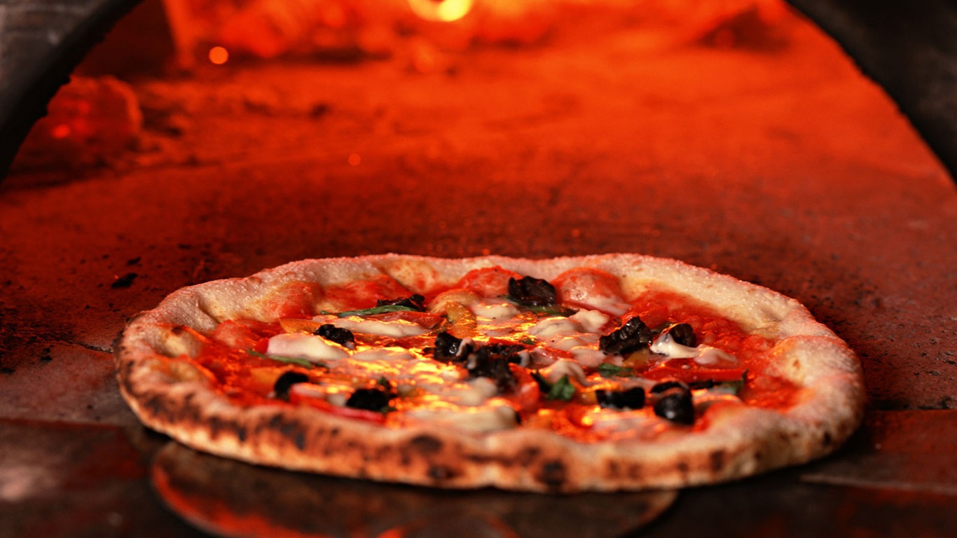 Pizza 美食壁紙(二) #14 - 1366x768