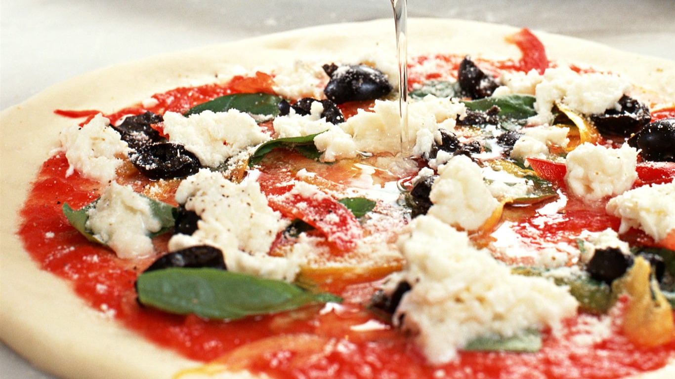 Pizza Food Wallpaper (2) #19 - 1366x768