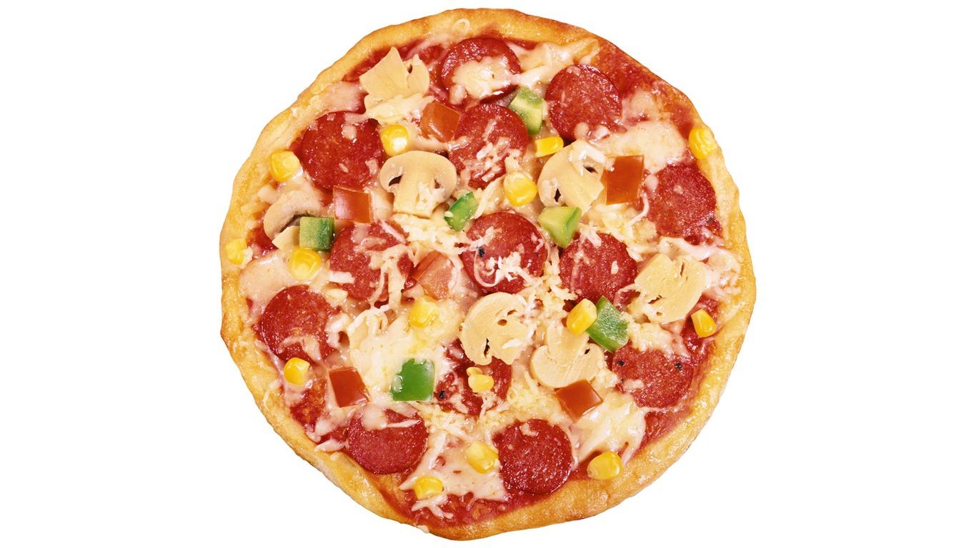 Pizza 美食壁紙(三) #5 - 1366x768