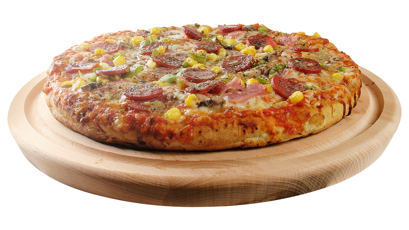 Fond d'écran Alimentation Pizza (3) #14 - 1366x768