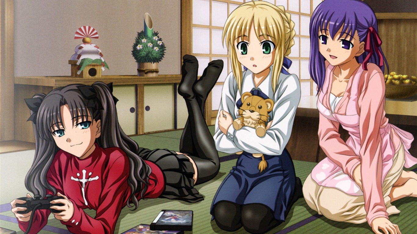 動漫人物 壁紙(19) #4 - 1366x768