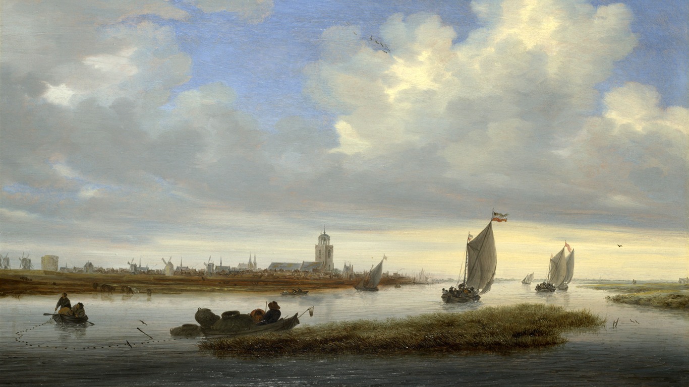 Londýn Galerie plachtění tapety (2) #3 - 1366x768