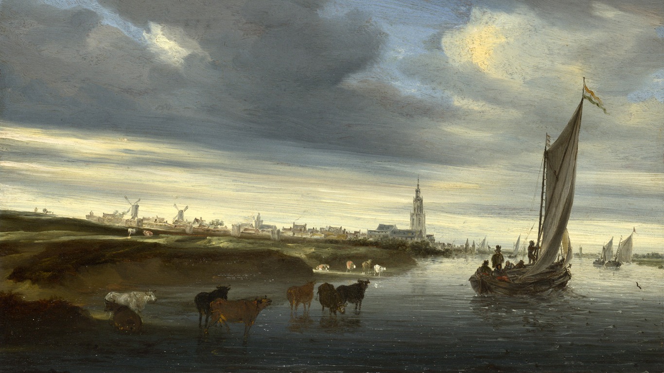 Londýn Galerie plachtění tapety (2) #4 - 1366x768