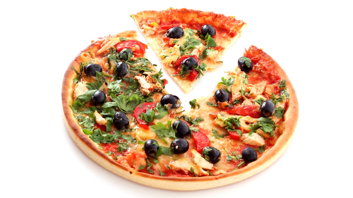 Pizza Food Wallpaper (4) #5 - 1366x768