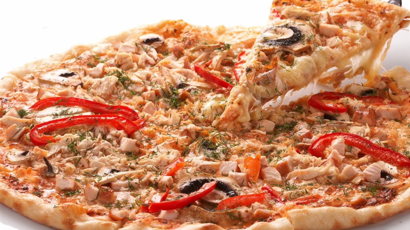 Pizza Food Wallpaper (4) #6 - 1366x768